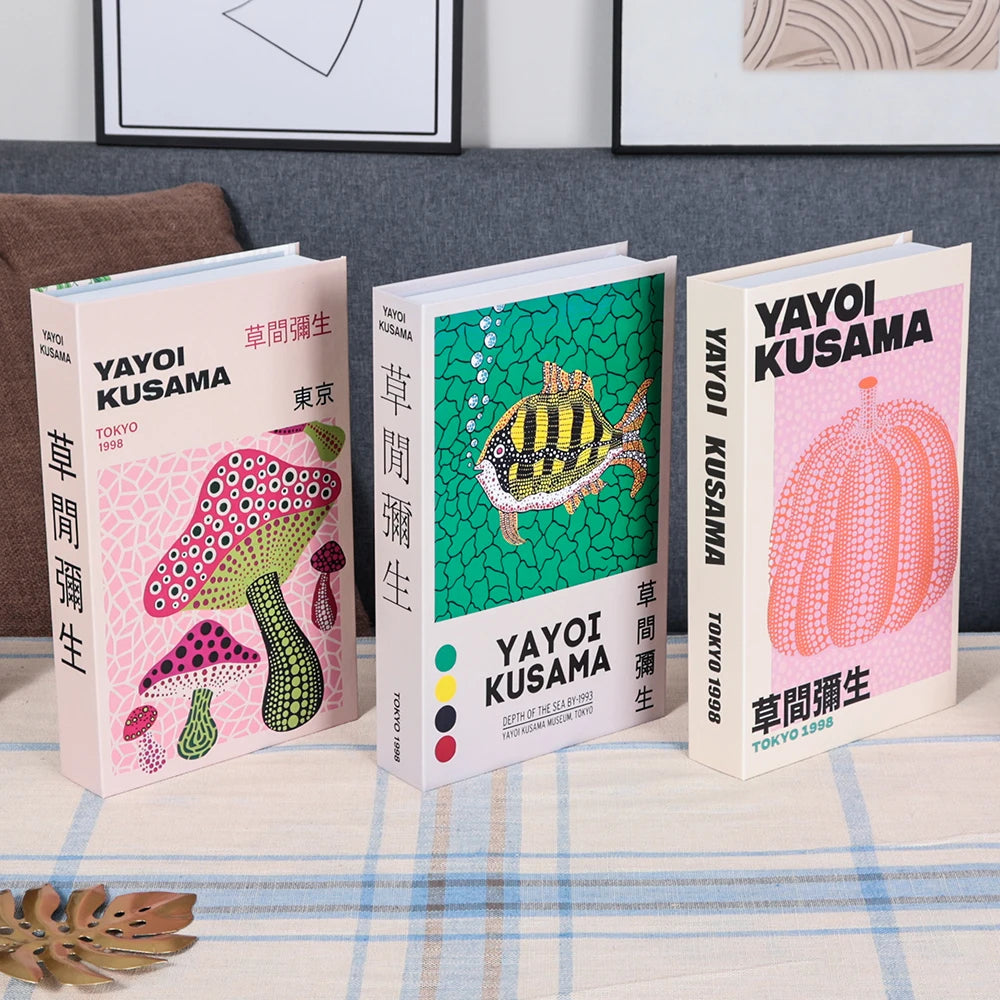 Couchtisch Dekoration Bücher Set 3 Stück Klappbares Design Kaffeetisch Styling | Sansoti