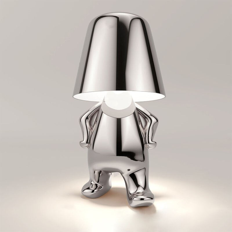 Wireless rechargeable ambient lamp with warm light and touch control for peaceful interiors | Sansoti