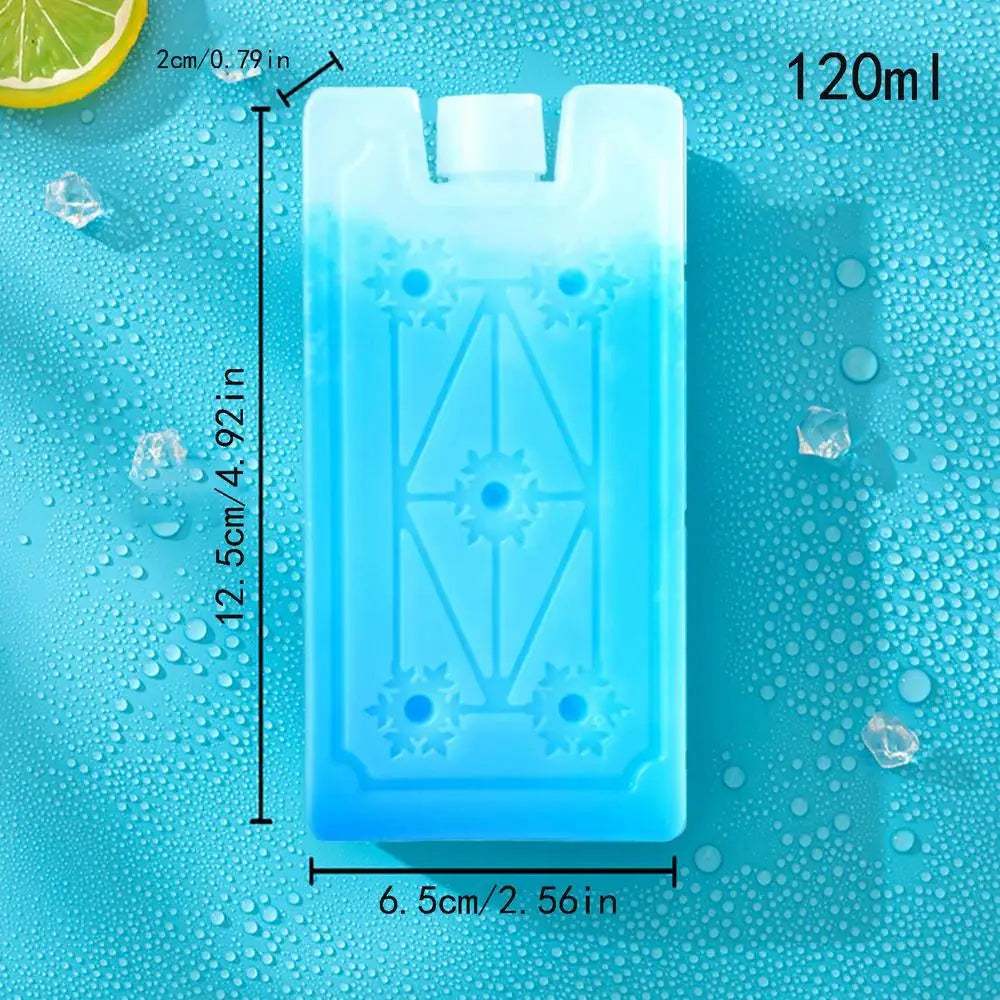 Reusable Rectangular Ice Pack for Cooler Bags, Picnics, Camping, and Outdoor Activities - Freezes Cold and Lasts Long | Sansoti