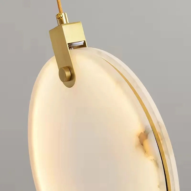 Spiralförmige Alabaster-Gold-Kronleuchter, dimmbar, für hohe Räume, Treppenhäuser, Flure, über dem Tisch, Villen und Eingangsbereiche, LED-Beleuchtung | Sansoti