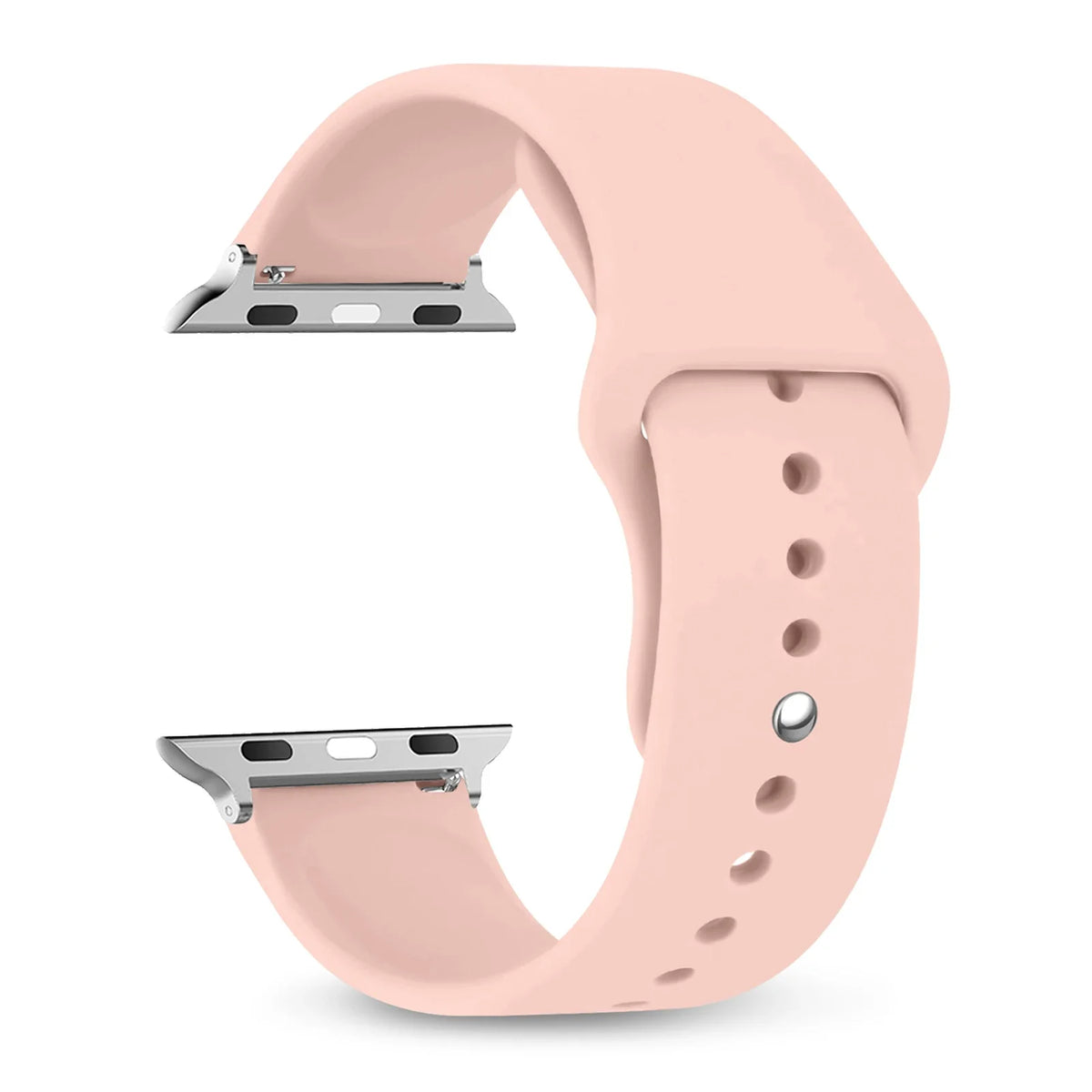 Wodoodporny silikonowy pasek do zegarka z regulowanym sportowym zapięciem do smartwatcha 38–49 mm, sportowy i wygodny | Sansoti