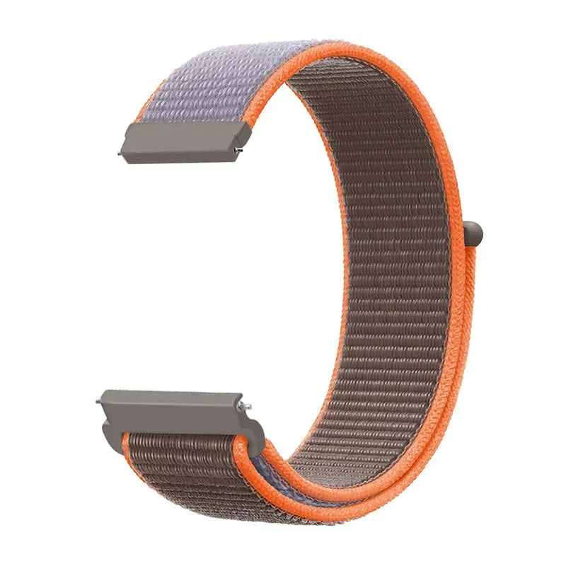 Regulowany nylonowy pasek sportowy do smartwatcha 20mm 22mm, oddychający, lekki pasek do zegarka sportowego i fitnessu | Sansoti