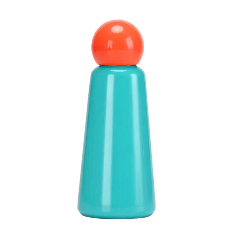 Thermosfles RVS Tweekleurig 500ml Isoleerfles Warmhoud Waterfles Sport Drinkfles Lekvrij Dubbelwandig | Sansoti