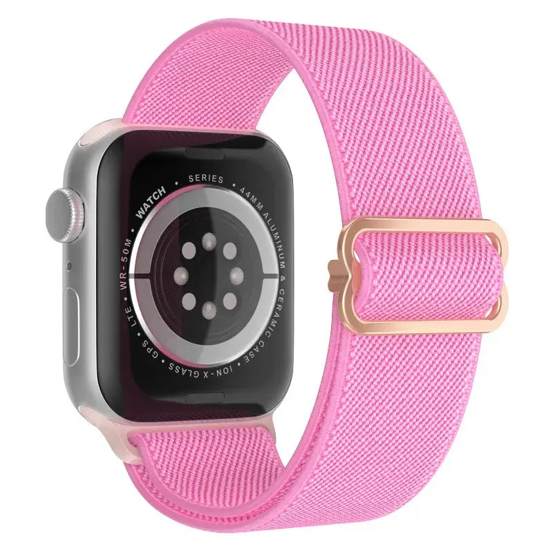 Elastisches Nylon-Smartwatch-Armband Austauschbar Komfortabel Langlebig Sportlich Aktiv | Sansoti