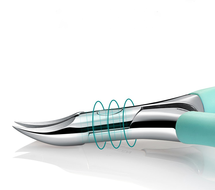 Teennagelknipper Voor Dikke Nagels RVS Ergonomisch Met Spatbescherming | Sansoti