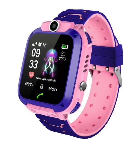 Waterproof Kids' Smartwatch with GPS Tracking, SOS Function and Parental Control for Android and iOS Safety | Sansoti