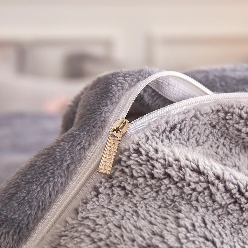 Sansoti | Winter-Bettbezug aus weichem Teddy-Fleece – Extra warm & gemütlich