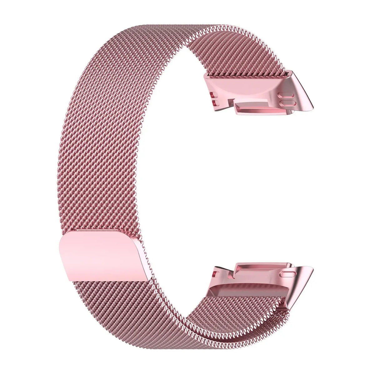 Magnetische Mesh Smartwatch Band voor Actieve Tracking Horloges RVS Verstelbaar Stijlvol Metalen Polsband | Sansoti