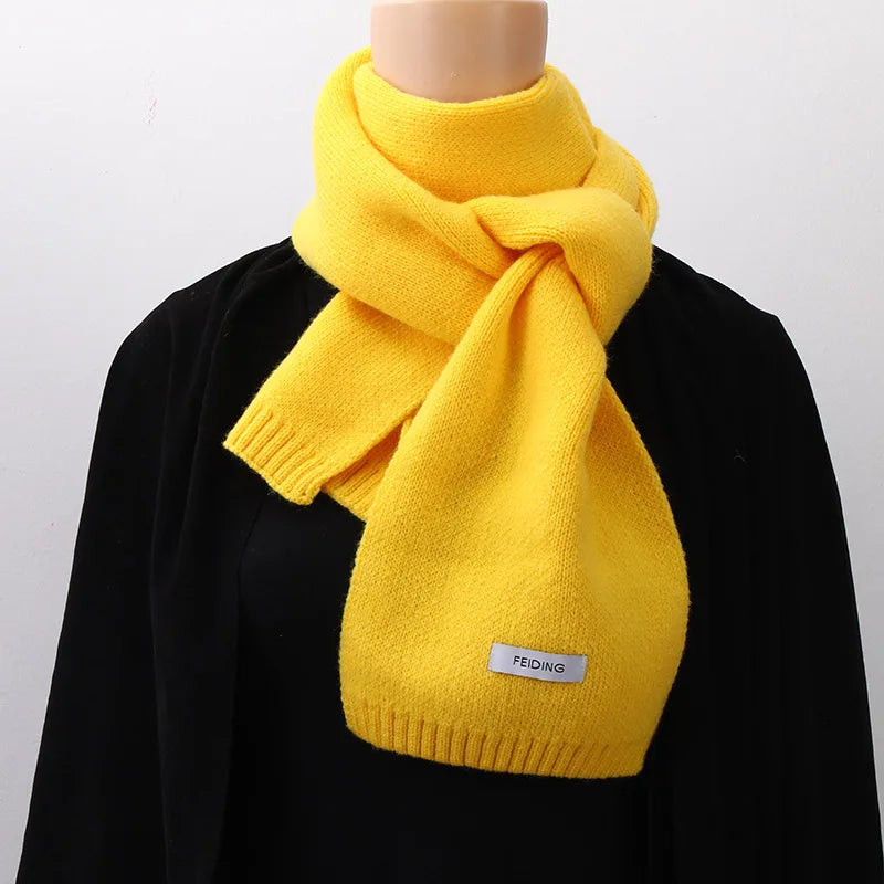Zachte Cashmere-Look Sjaal voor Dames - Winterwarm Mode Accessoire in 9 Kleuren - 170x21cm Wikkelvarianten | Sansoti