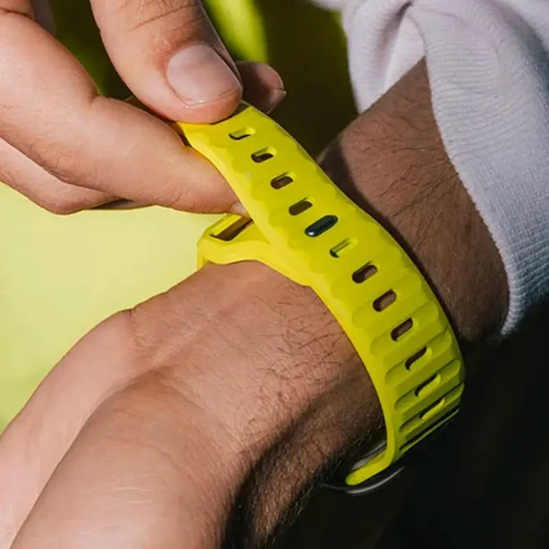 Soft-Fit Adjustable Waterproof Silicone Smartwatch Band Sport Casual Daily Use Watch Strap | Sansoti