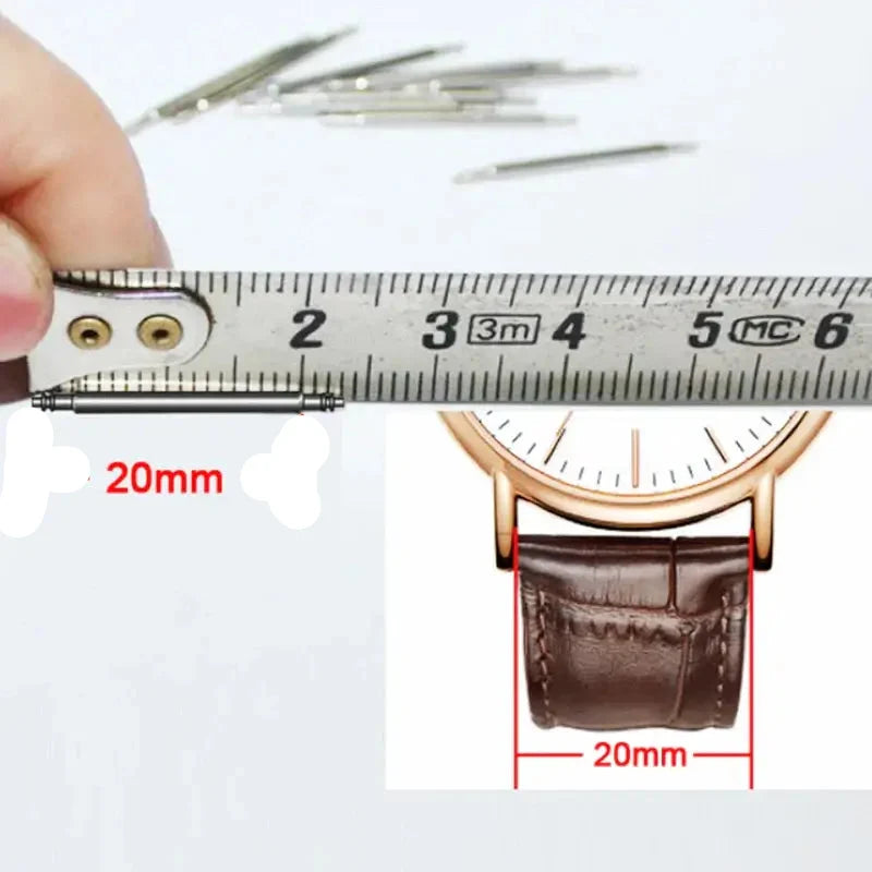 Verwisselbare Horlogepinnen RVS 20mm 22mm 24mm Smartwatch Bandbevestiging Polshorloge Reparatie Accessoires | Sansoti