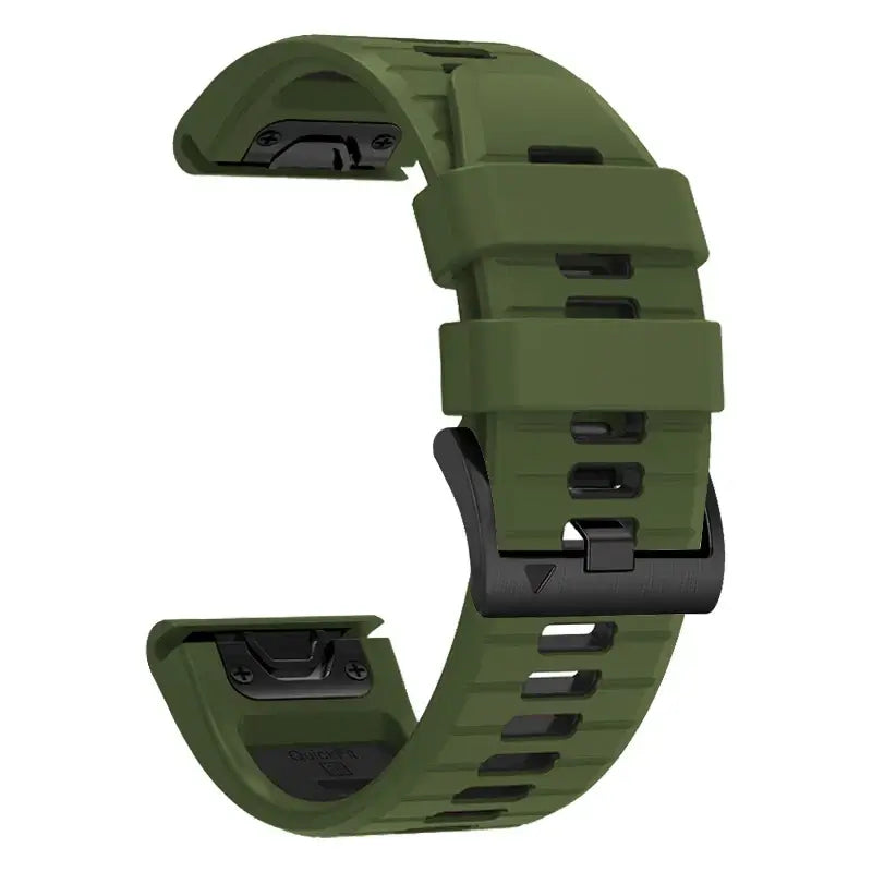 Silicone Smartwatch Band Quick-Release 22mm 26mm Sporty Comfortable Wristband for Everyday Active Use | Sansoti