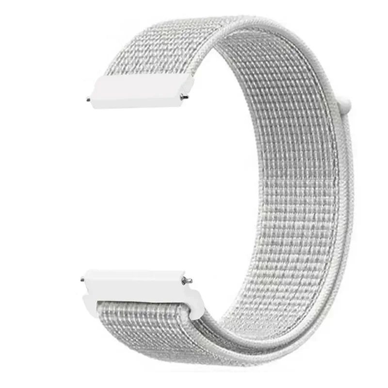 Regulowany nylonowy pasek sportowy do smartwatcha 20mm 22mm, oddychający, lekki pasek do zegarka sportowego i fitnessu | Sansoti