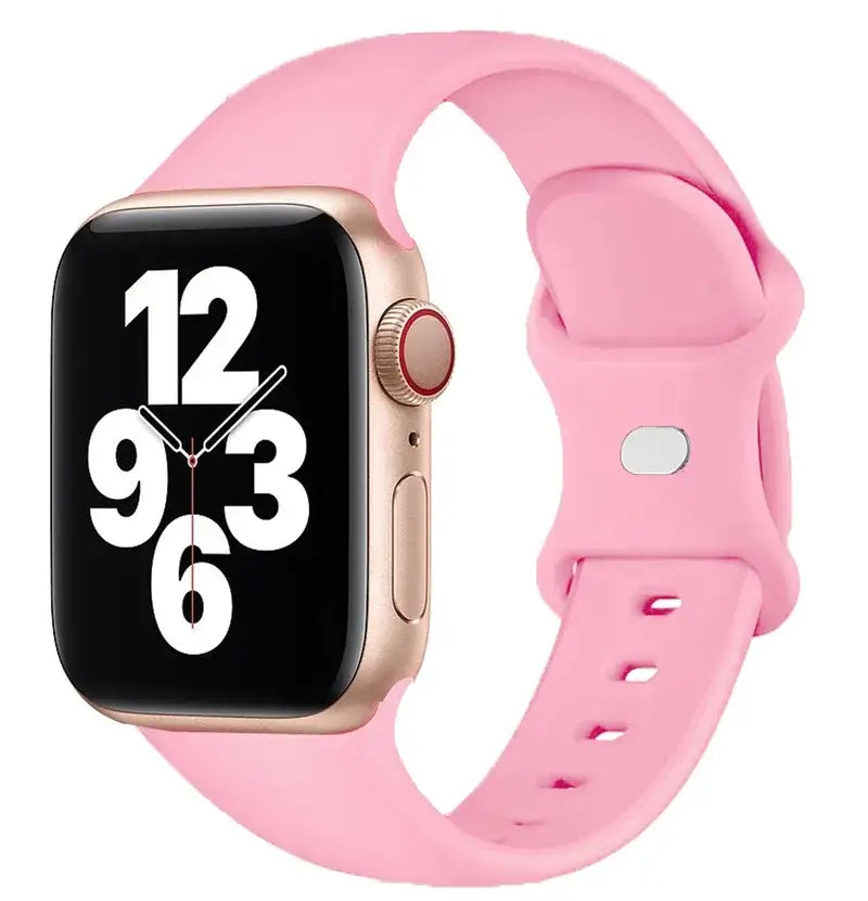 Water-Resistant Flexible Silicone Smartwatch Band Soft Watch Strap for Active Daily Use | Sansoti