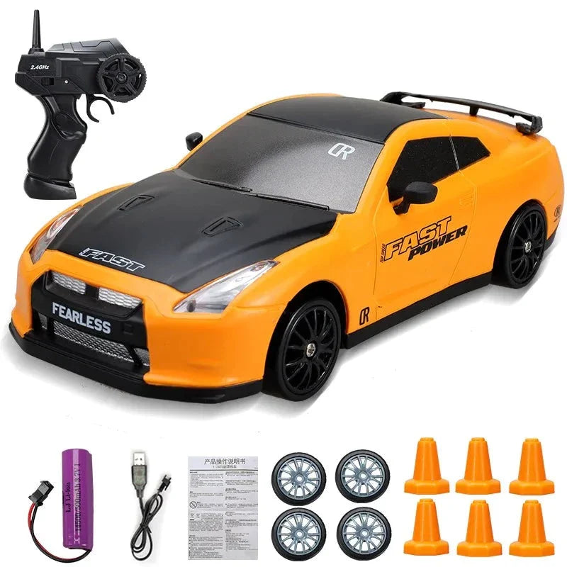 Minidrifter Spielzeugauto RC-Auto Drift Racer 2,4 GHz Fernbedienung Geschwindigkeit Indoor Outdoor Kinder Jungen Mädchen Geschenk ferngesteuertes Auto elektrisches Fahrzeug | Sansoti
