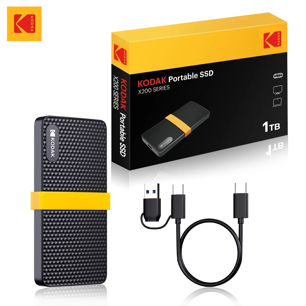 Externe Solid State Drive 1TB USB 3.1 Type-C Compact Draagbaar Opslagmedium voor Laptop Computer PS4 | Sansoti