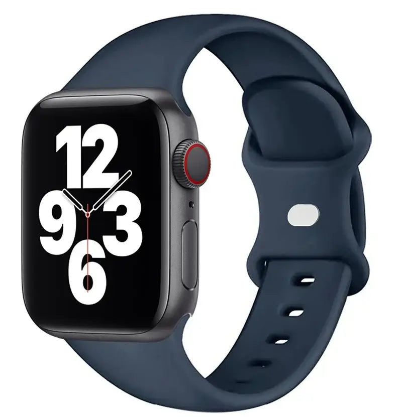 Water-Resistant Flexible Silicone Smartwatch Band Soft Watch Strap for Active Daily Use | Sansoti