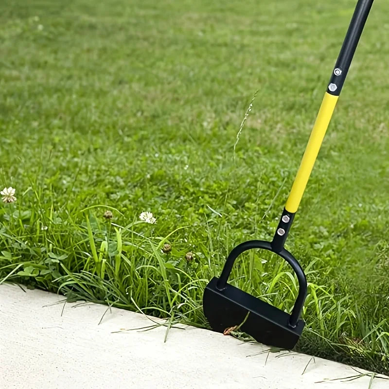Half-Moon Lawn Edger with Wavy Edge Hand Tool for Sharp Flower Beds Paths Borders Garden Maintenance | Sansoti