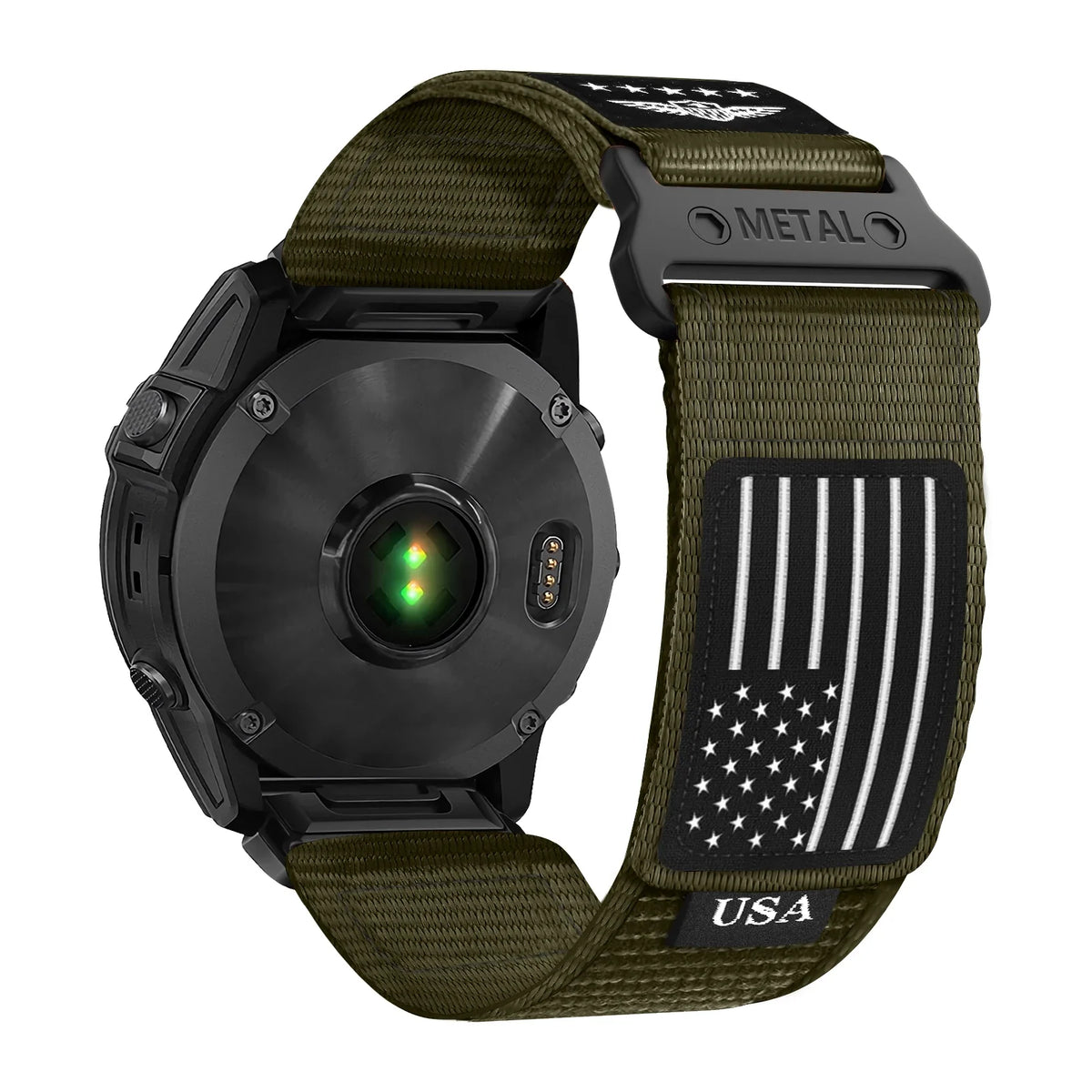 Nylonowy pasek do smartwatcha Regulowany sportowy pasek do zegarka 20 mm 22 mm 26 mm Trwały Komfortowy Pasek na aktywny tryb życia | Sansoti