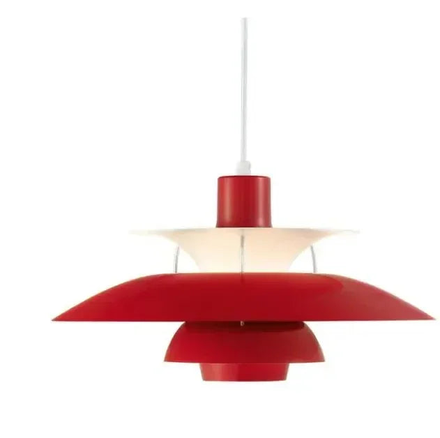 Bunte Hängeleuchte – Modernes Design mit mehreren Farben und Größen – Skandinavisch inspirierte Beleuchtung für Wohnzimmer, Esszimmer, Eingangsbereich | Sansoti
