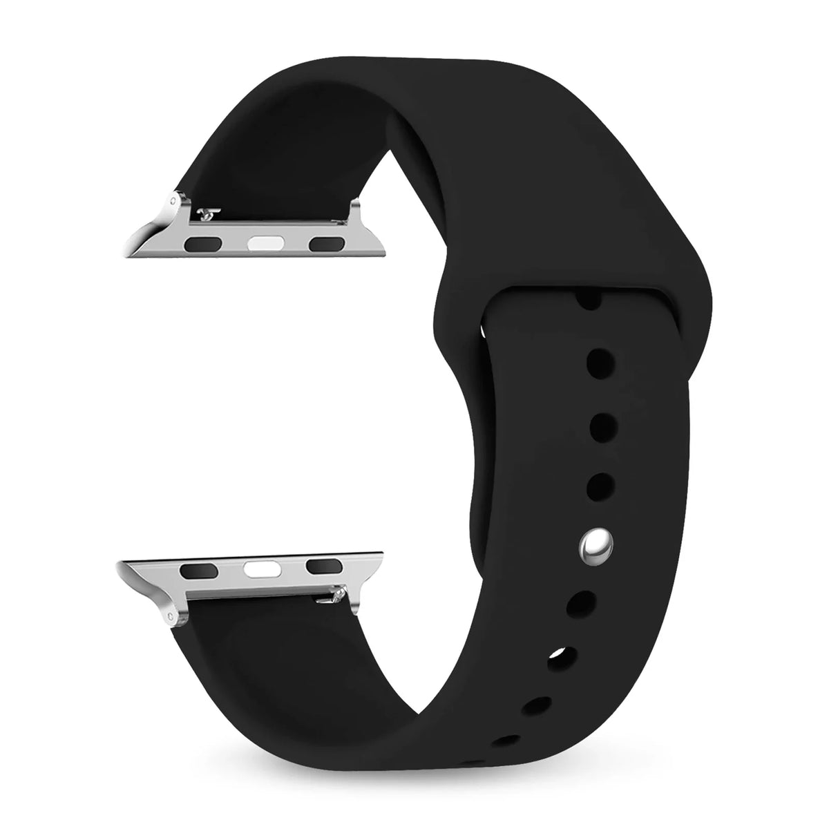 Wodoodporny silikonowy pasek do zegarka z regulowanym sportowym zapięciem do smartwatcha 38–49 mm, sportowy i wygodny | Sansoti