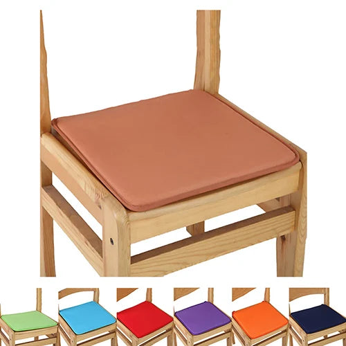 Stoelkussen 40×40cm Katoenmix Vierkant Waterafstotend voor Eetkamerstoel Tuinstoel Bureaustoel Binnen Buiten | Sansoti