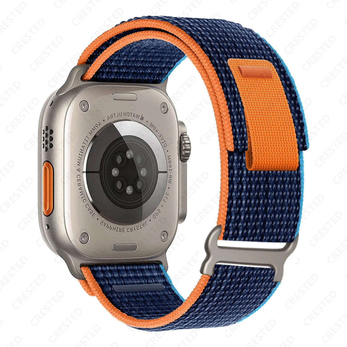 Nylon Smartwatch Trail Loop Strap - Adjustable Sport Strap with Durable Buckle - Multicolored Active Wristband | Sansoti