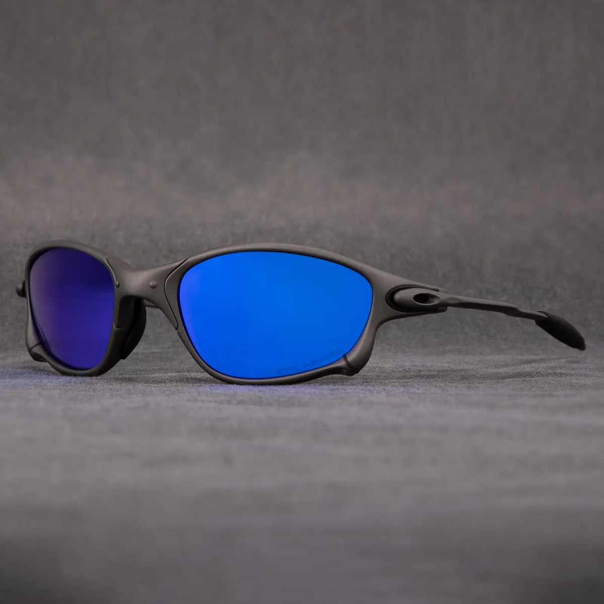 Gafas de sol deportivas polarizadas con montura metálica y lentes de espejo rojas, protección UV400 para ciclismo, conducción, deportes acuáticos y actividades al aire libre | Sansoti