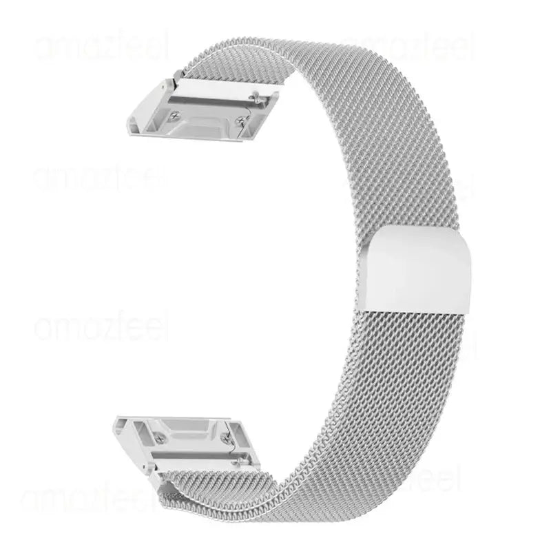 Magnetic Stainless Steel Smartwatch Band with Quick Release Adjustable Universal for Everyday Comfort | Sansoti