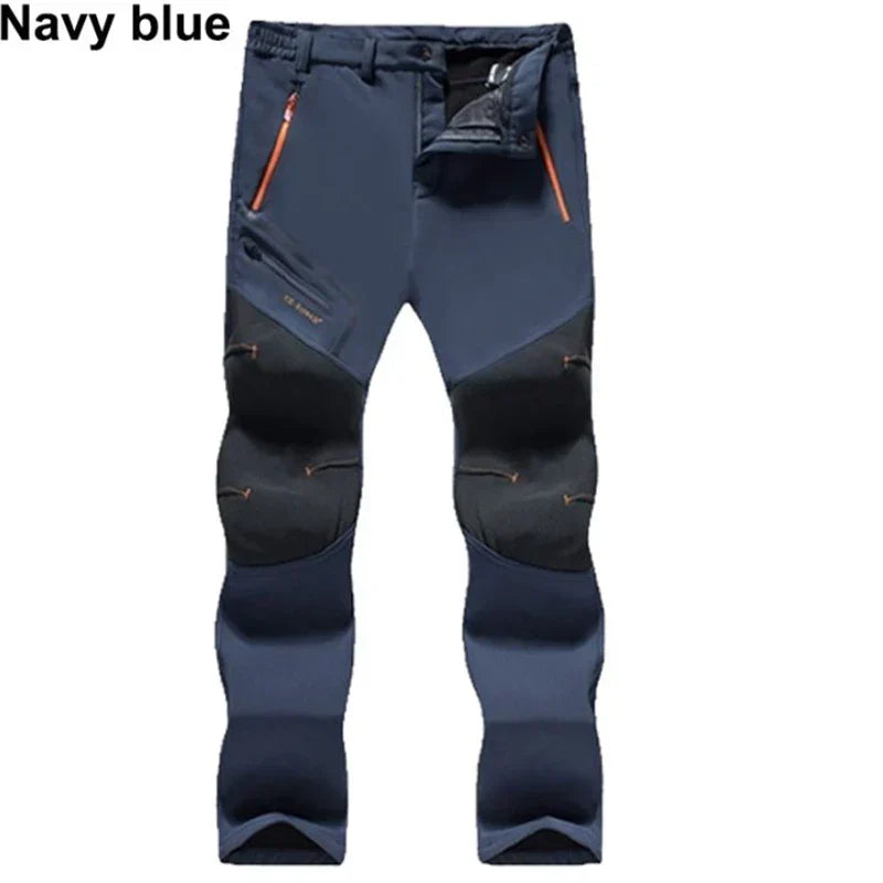 Herren Softshell-Wanderhose, wasserdicht, warm, winddicht, Outdoor, Wandern, Trekking | Sansoti