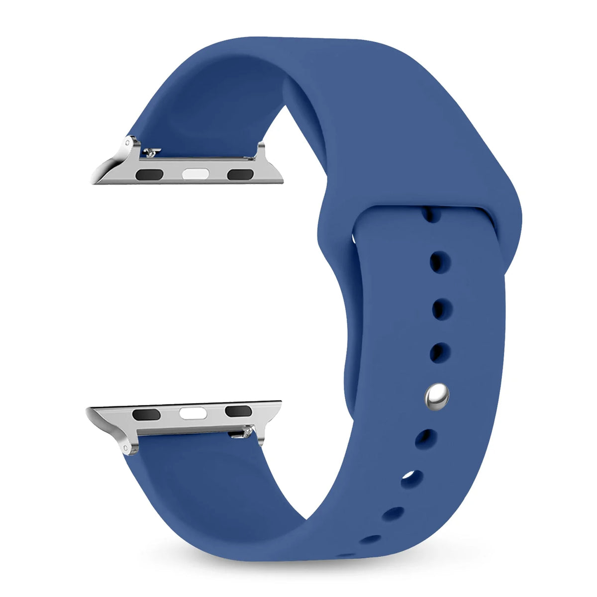 Wodoodporny silikonowy pasek do zegarka z regulowanym sportowym zapięciem do smartwatcha 38–49 mm, sportowy i wygodny | Sansoti