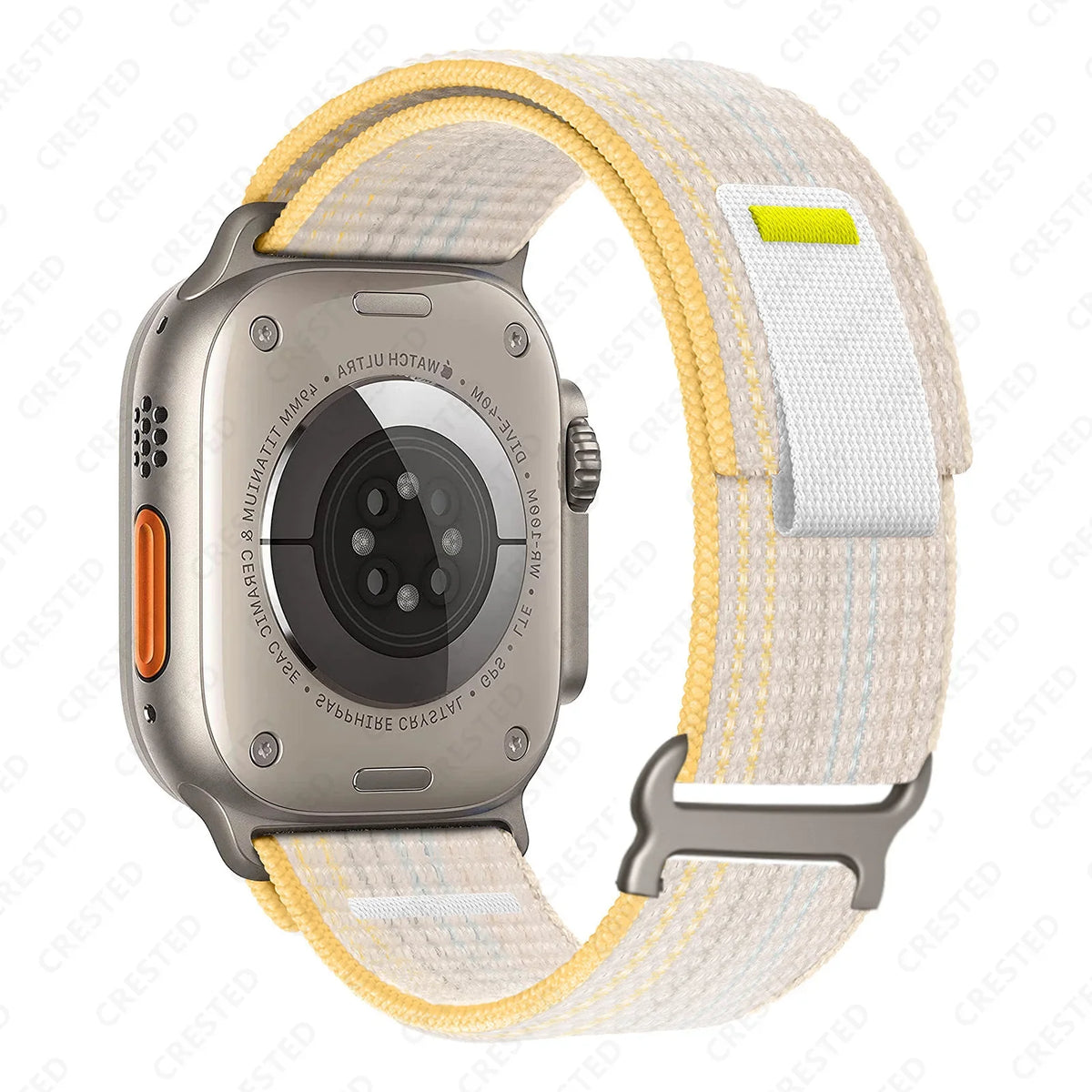 Nylon Smartwatch Trail Loop Strap - Adjustable Sport Strap with Durable Buckle - Multicolored Active Wristband | Sansoti