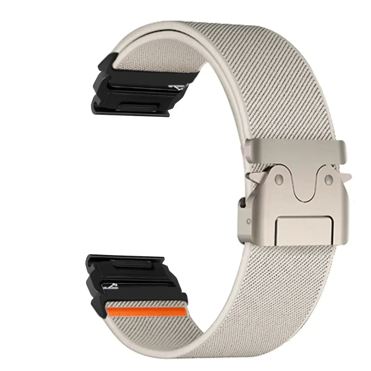 Bracelet de smartwatch en nylon 22-26 mm, design militaire, réglable, unisexe, bracelet de sport universellement compatible | Sansoti