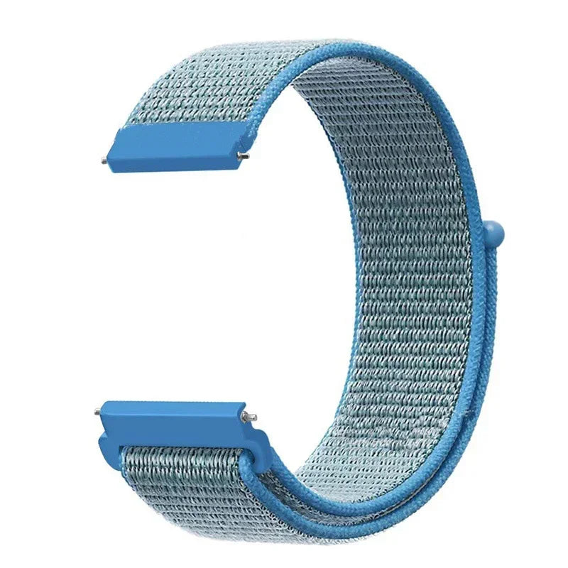Regulowany nylonowy pasek sportowy do smartwatcha 20mm 22mm, oddychający, lekki pasek do zegarka sportowego i fitnessu | Sansoti