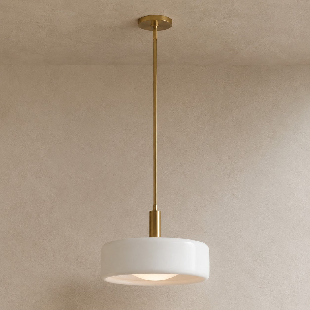 Porcelain Pendant Lamp Minimalist Design White Green Black Orange Yellow Dining Room Kitchen | Sansoti