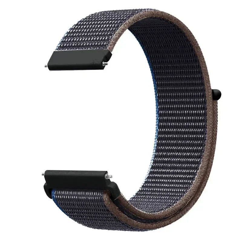 Regulowany nylonowy pasek sportowy do smartwatcha 20mm 22mm, oddychający, lekki pasek do zegarka sportowego i fitnessu | Sansoti