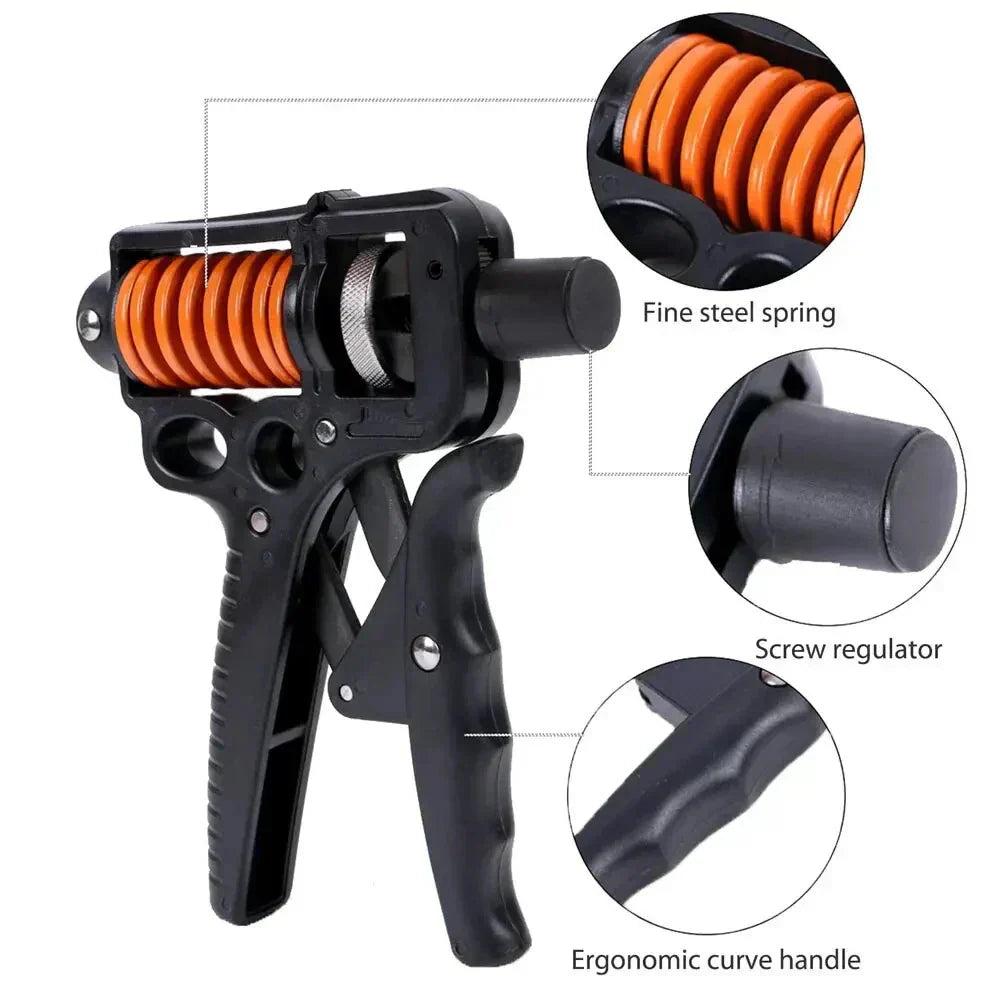 Adjustable Hand Trainer for Grip Strength and Forearm Training 5-165 kg | Sansoti