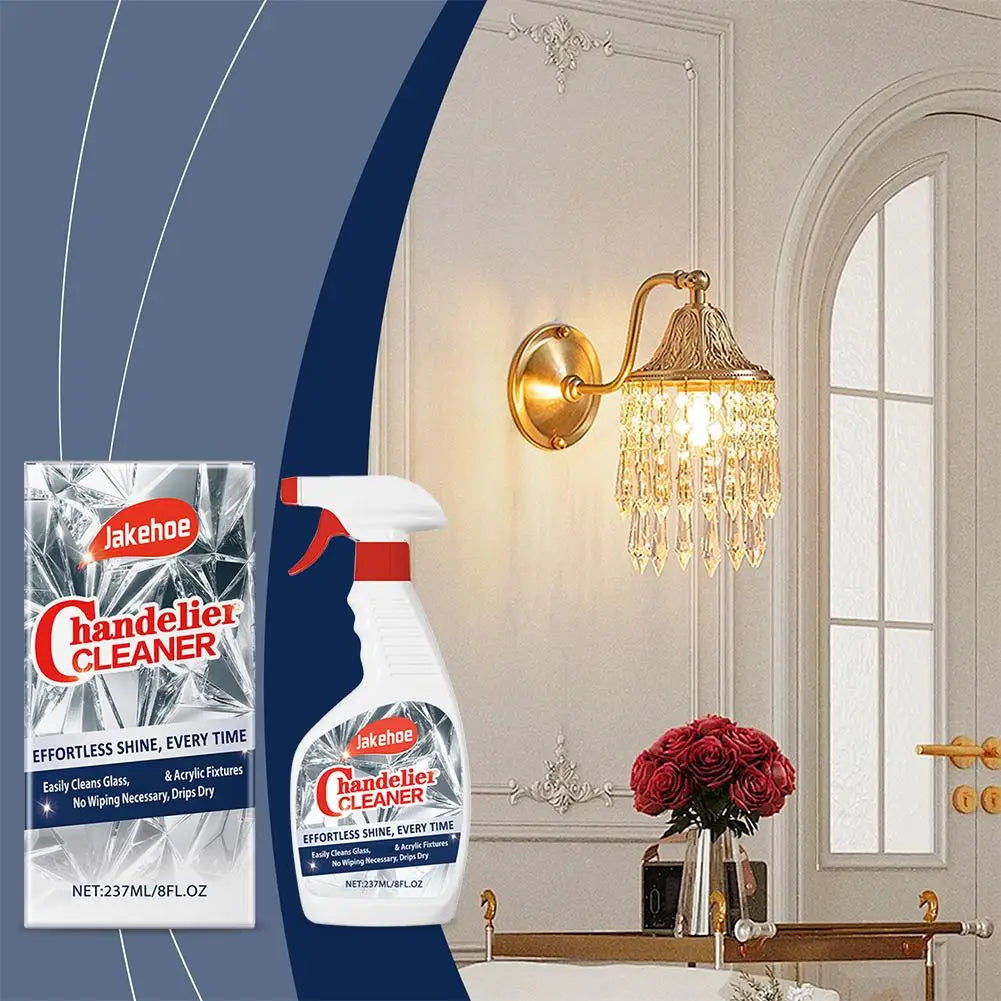Spray nettoyant pour lampes et verre – Pour lampes en cristal, verre et métal | Sansoti