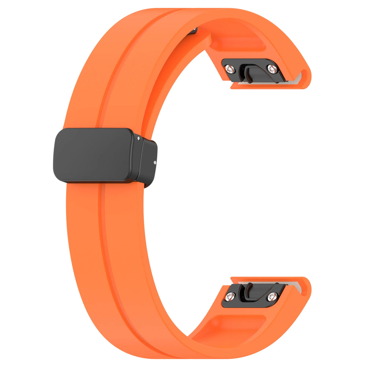 Silicone Smartwatch Band 20mm 22mm 26mm Adjustable Sports-Friendly Comfortable Stylish Watch Band | Sansoti