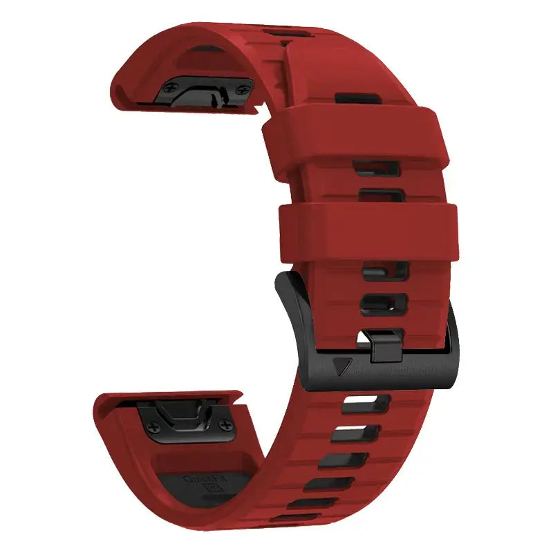 Silicone Smartwatch Band Quick-Release 22mm 26mm Sporty Comfortable Wristband for Everyday Active Use | Sansoti
