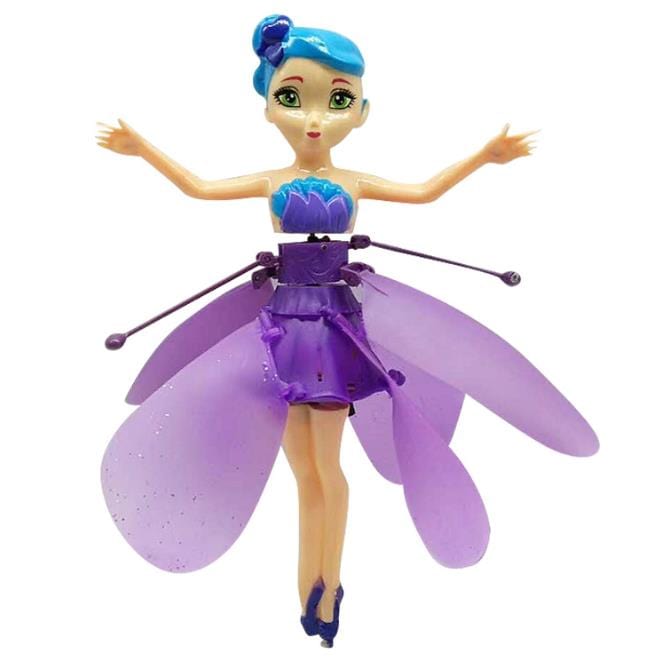 Jouet fée volante à commande manuelle, éclairage LED coloré, jouet d’intérieur interactif pour enfants | Sansoti