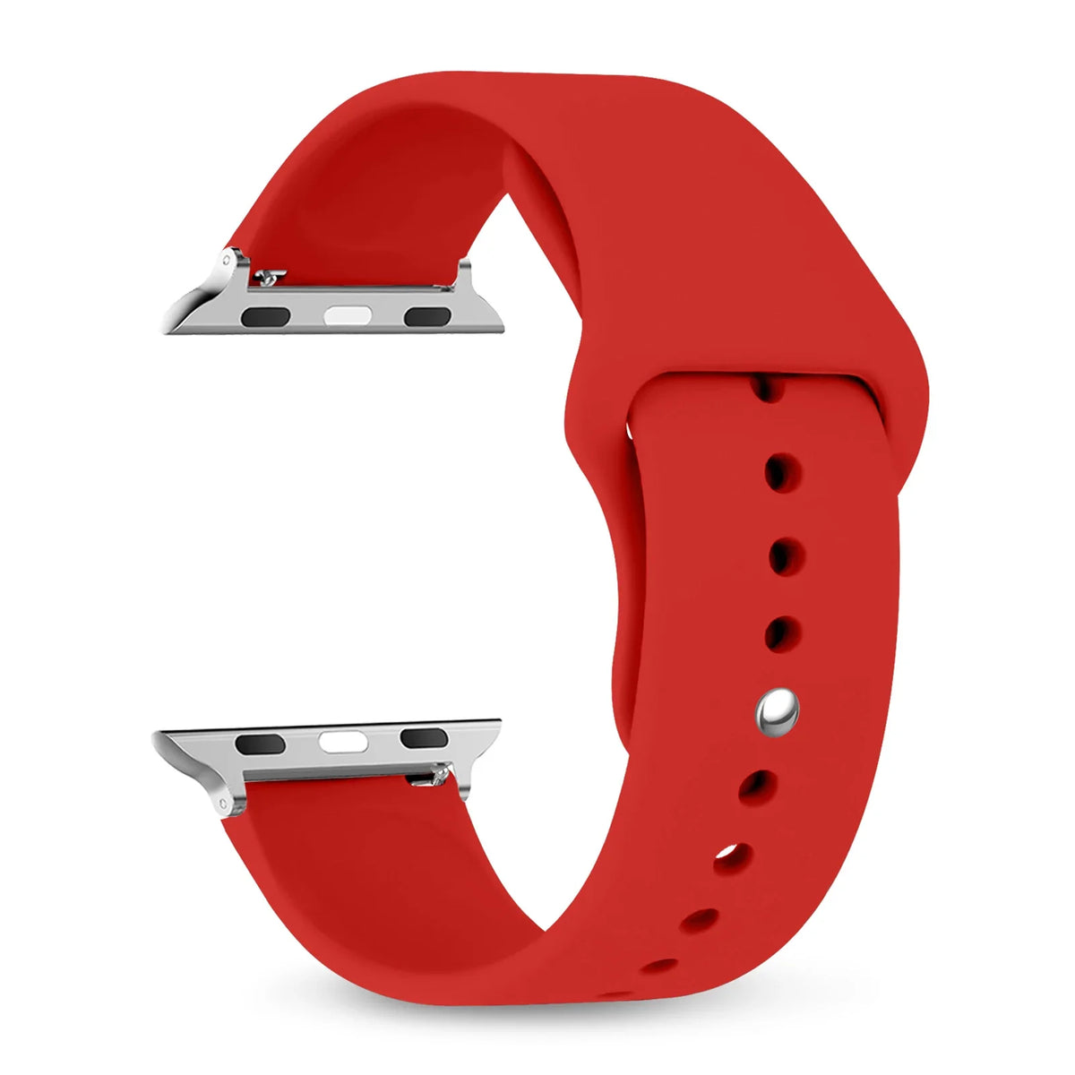Wodoodporny silikonowy pasek do zegarka z regulowanym sportowym zapięciem do smartwatcha 38–49 mm, sportowy i wygodny | Sansoti