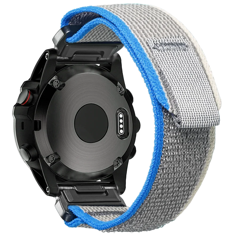 Geweven Nylon Sportband Smartwatch 20mm 22mm 26mm Verstelbaar Actief Outdoor Horloge Polsband Fitness | Sansoti