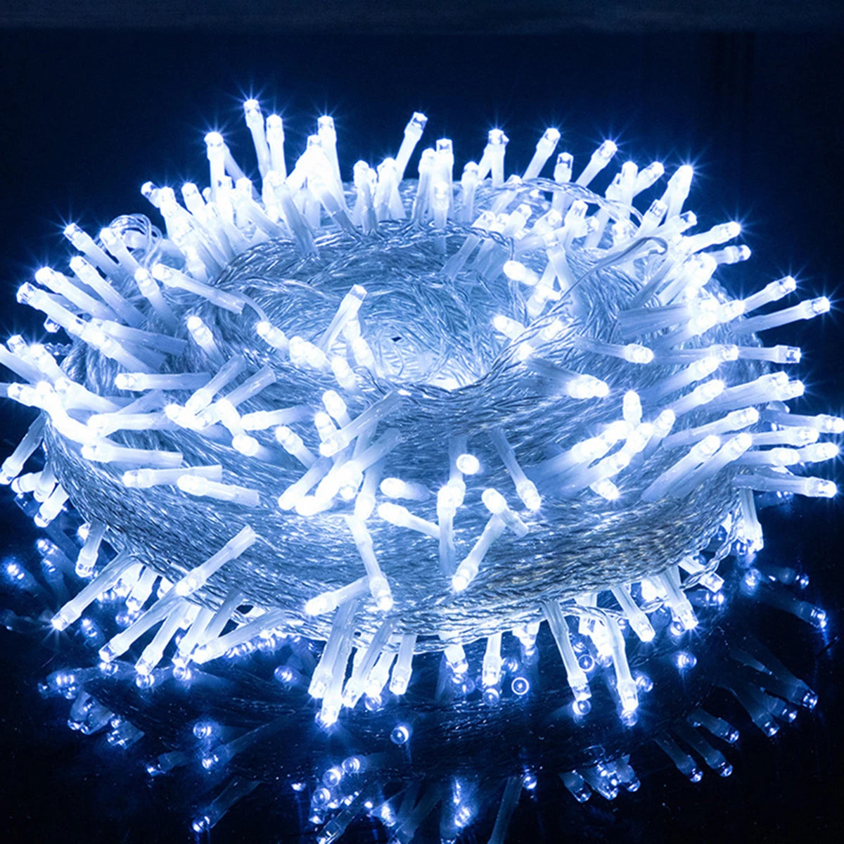 Outdoor LED String Lights 20-100 Meters Warm White Garden Lighting Party Lighting Patio Garden Mood Lighting | Sansoti
