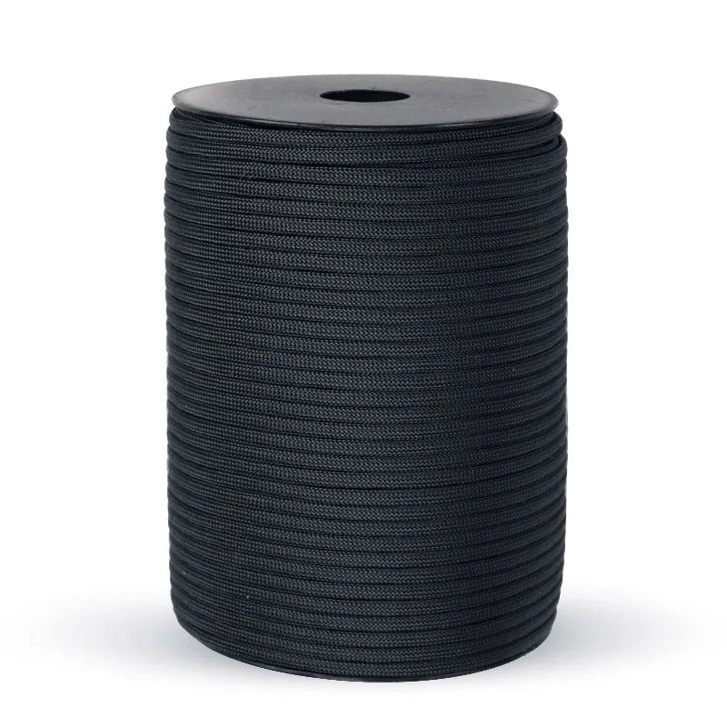Paracord 550 Survival Seil 100 Meter 9 Kern 4mm Militärqualität Outdoor Camping | Sansoti