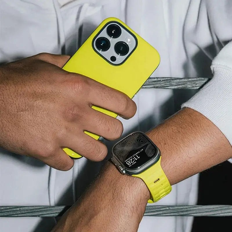 Bracelet de smartwatch en silicone, ajustement doux, réglable, étanche, sport et décontracté, usage quotidien, montre | Sansoti