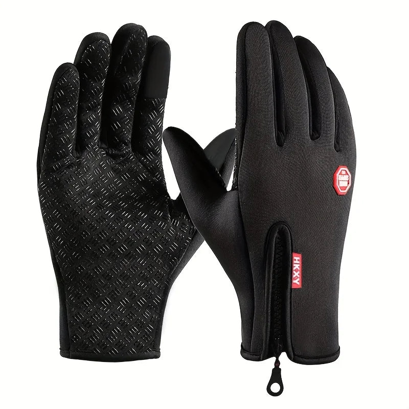 Touchscreen Winterhandschoenen Unisex Warm Gevoerd Winddicht Antislip voor Fietsen Motor Outdoor Sport | Sansoti