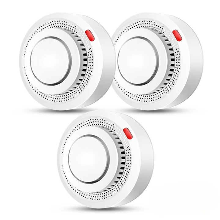 Slimme Rookmelder WiFi met Hittesensor 85dB Alarm Branddetector Veilig Wonen Plafondmontage Brandbeveiliging | Sansoti