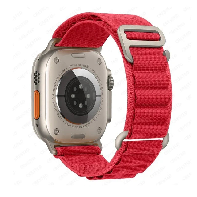 Bracelet de montre en nylon Alpine Loop sportif et réglable, pour smartwatch, activités de plein air et utilisation quotidienne | Sansoti