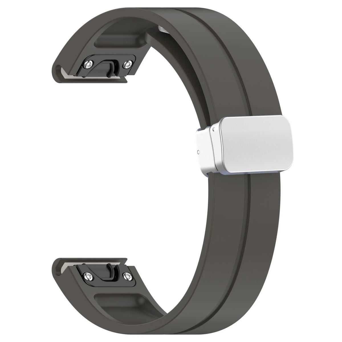 Silicone Smartwatch Band 20mm 22mm 26mm Adjustable Sports-Friendly Comfortable Stylish Watch Band | Sansoti
